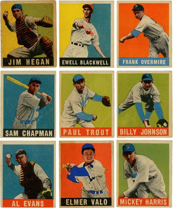 - 1948-49 Leaf Baseball Cards (39)