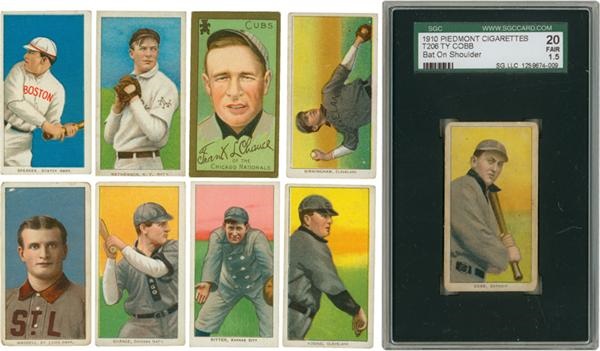 T205, T206, T207 Baseball Tobacco Cards (74)