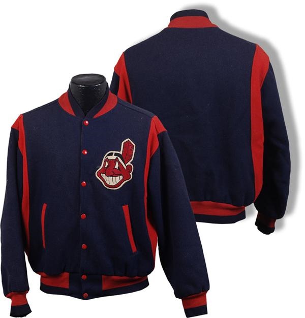 Baseball Equipment - 1950’s Mike Garcia Cleveland Indians Game Worn Jacket