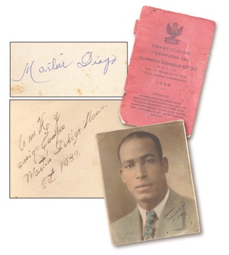- 1939 Martin Dihigo Autograph