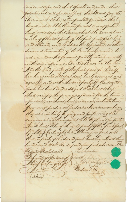 Baseball Autographs - 1881 Alexander Cartwright Signed Legal Document