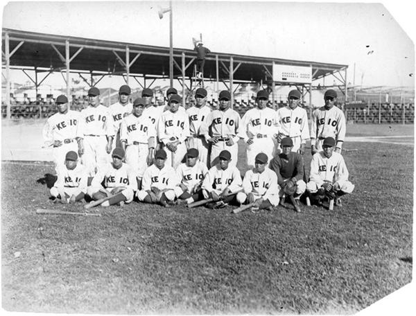 - KEIO UNIVERSITY
Early Japanese Team, circa 1910