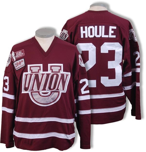 - 1995 Eric Houle Union College Game Worn Jersey