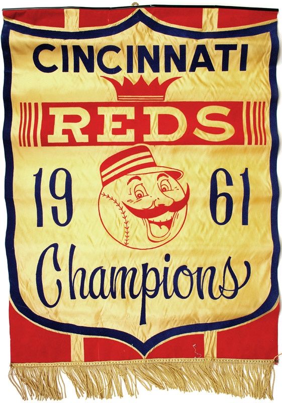 - 1961 Cincinnati Reds World Champions Banner