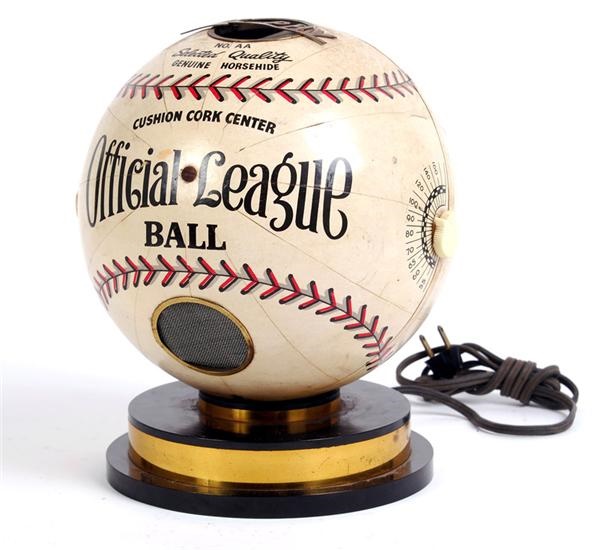 - Official League Baseball Radio Trophy (1930’s)