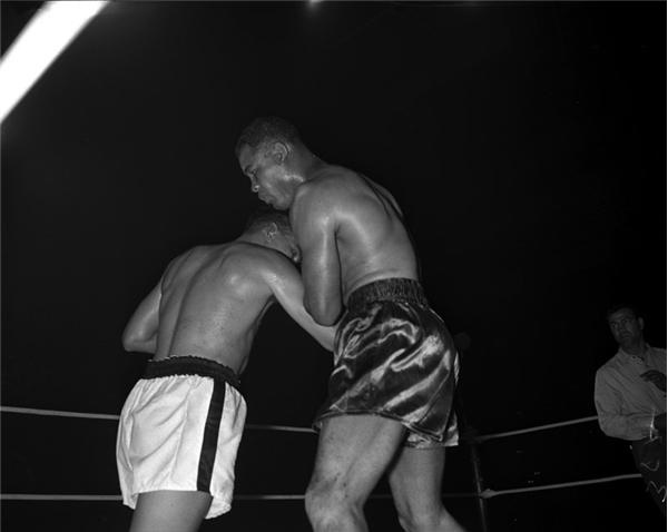 Muhammad Ali & Boxing - 1951 LOUIS-BRION NEGATIVES 
Brown Bomber, 1951