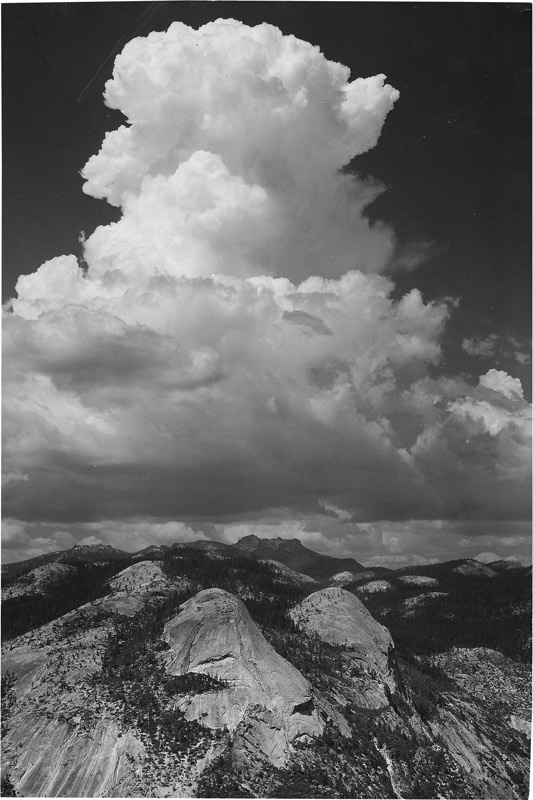 Ansel Adams - ANSEL ADAMS (1902-1984)<br>Looks Like Rain,