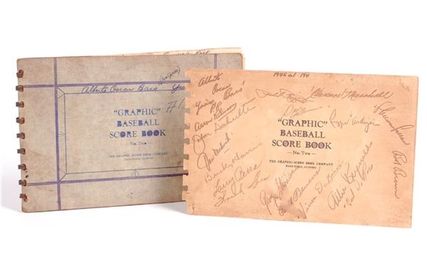 NY Yankees, Giants & Mets - 1947 N.Y. Yankees Signatures on Tour of Puerto Rico Scorebook