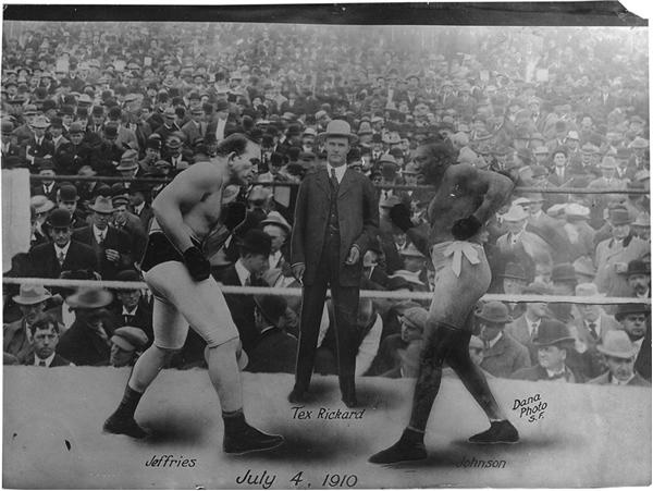 Muhammad Ali & Boxing - JOHNSON V. JEFFRIES
by Dana, 1910