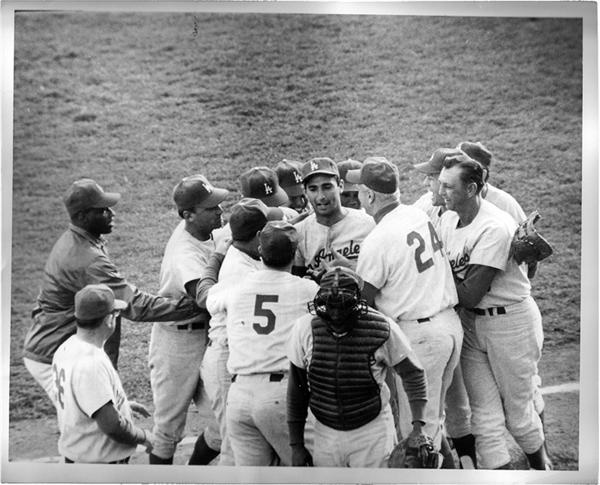 The John O'connor Signed Baseball Collection - SANDY KOUFAX (B. 1935)<br>Koufax Wins, 1965