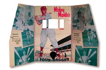1956 Mickey Mantle Four-Bagger Baseball Game