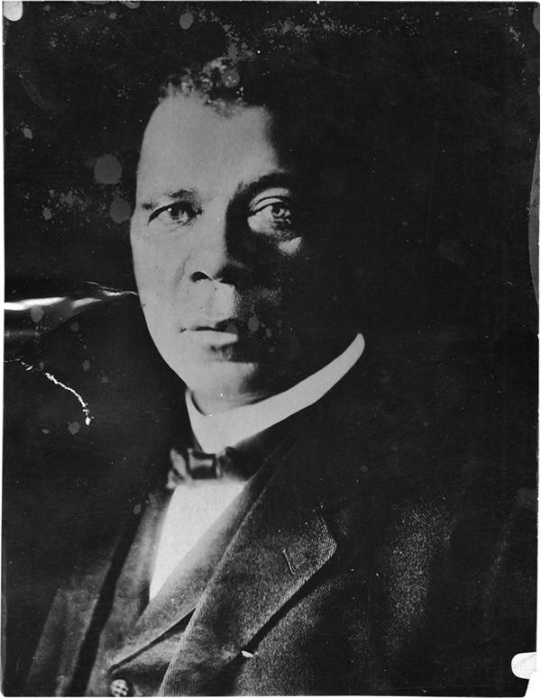 Civil Rights - BOOKER T. WASHINGTON (1856-1915) <br>Tuskegee, 1911