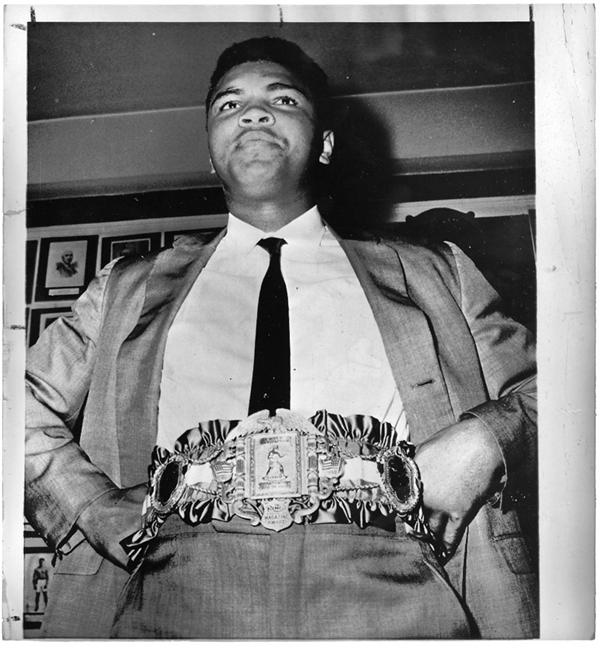 Muhammad Ali & Boxing - CASSIUS CLAY (B. 1942)<br>Reaping Rewards, 1964
