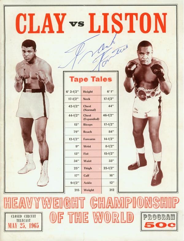 Muhammad Ali & Boxing - Cassius Clay vs Sonny Liston Closed Circut Program (1965)