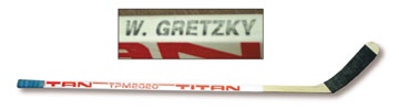 - 1987 Wayne Gretzky Game Used Edmonton Oilers Titan Stick