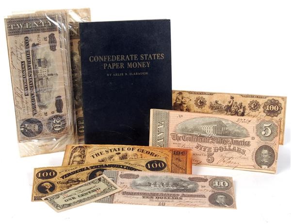 - Dr. James Naismith’s Personal Collection of Confederate Paper Money