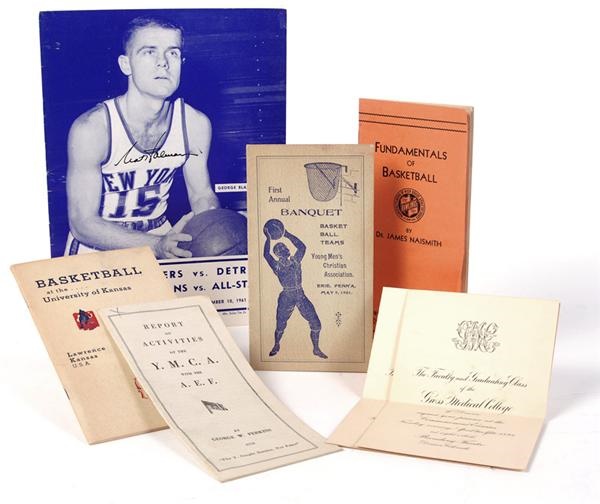 - Dr. James Naismith Collection of Programs, Booklets and Invitations (7)