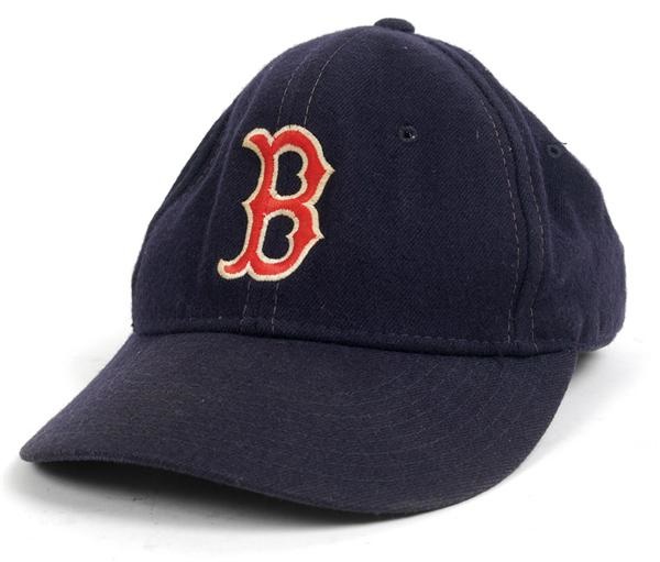 Baseball Equipment - 1989/90 Roger Clemens Boston Red Sox Game Worn Cap