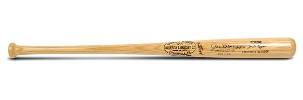 Baseball Autographs - Joe DiMaggio Signed Limited Edition Baseball Bat