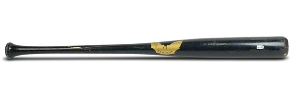 Baseball Equipment - Albert Pujols St Louis Cardinals Game Bat Used by Yadier Molina