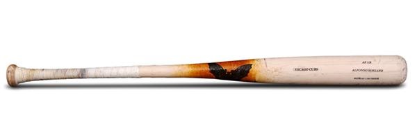 Baseball Equipment - 2007 Alfonso Soriano Game Used Sam Bat