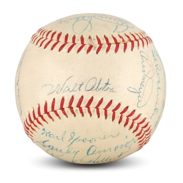 - 1955 Brooklyn Dodgers World Champions Team Signed Baseball