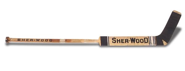 - Ed Giacomin New York Rangers Game Used Stick