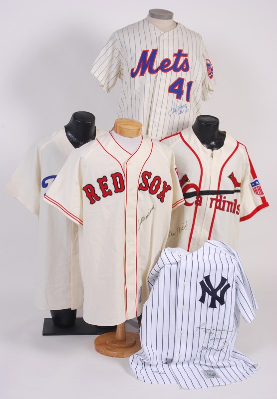 Baseball Autographs - Collection of Signed Baseball Jersey’s with Ted Williams (5)