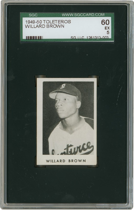 - 1949-50 Toleteros Willard Brown (SGC 60 EX 5)