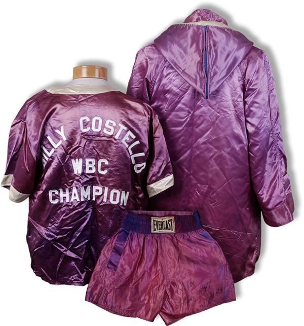 Muhammad Ali & Boxing - Billy Costello’s Robe, Shorts and Cornerman’s Jacket  from Bobby Elkins Fight (3)