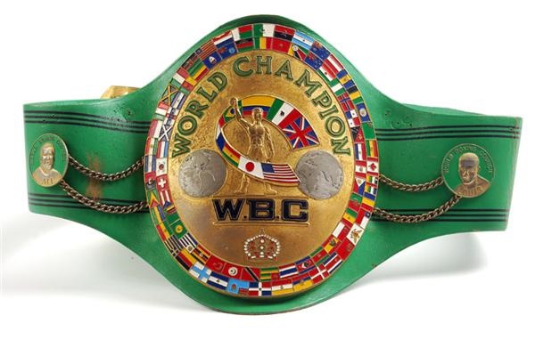 Muhammad Ali & Boxing - Billy Costello WBC Championship Belt
