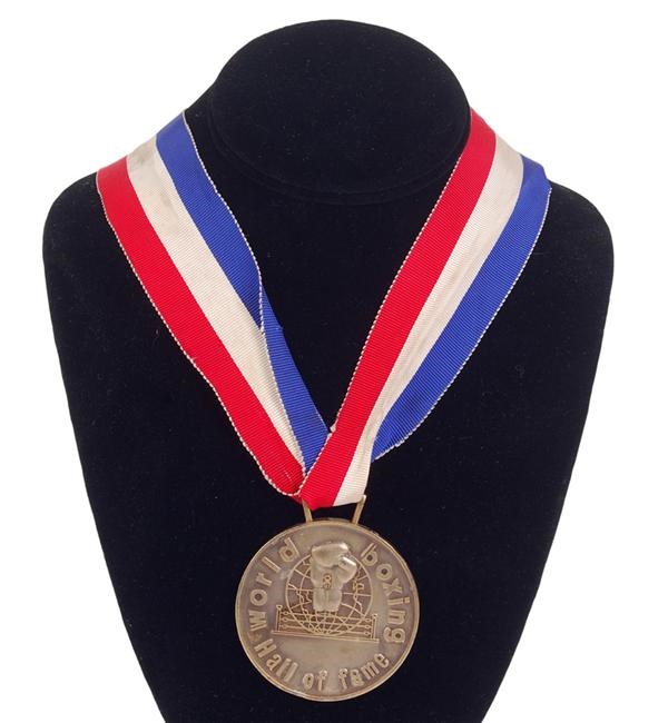 Muhammad Ali & Boxing - Jerry Quarry’s Boxing Hall of Fame Medal (1995)