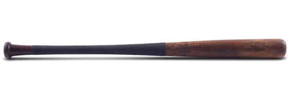 Baseball Equipment - 1930’s Jimmie Foxx Pro Model Baseball Bat