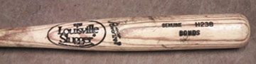 - 1990 Barry Bonds Game Used Bat (34")