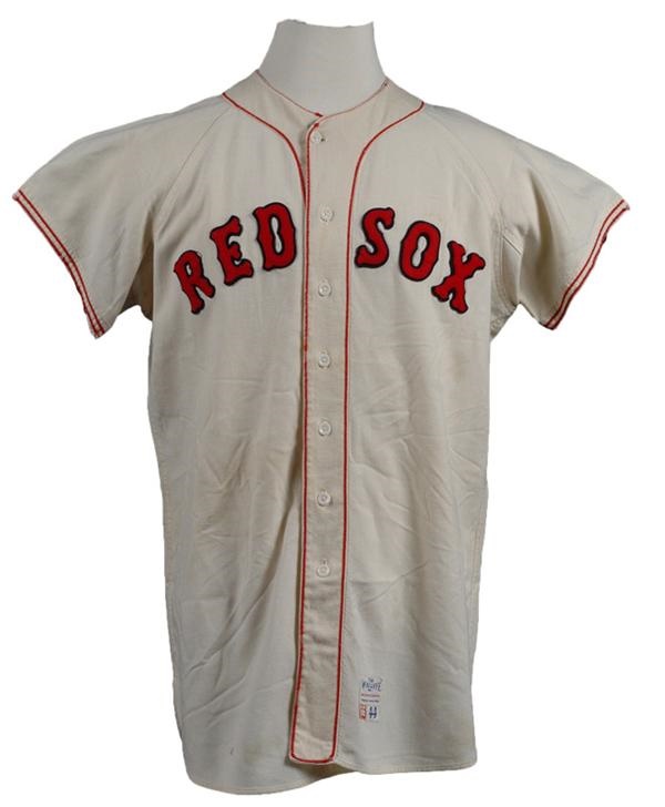- 1966 Jose Santiago Boston Red Sox Game Worn Jersey