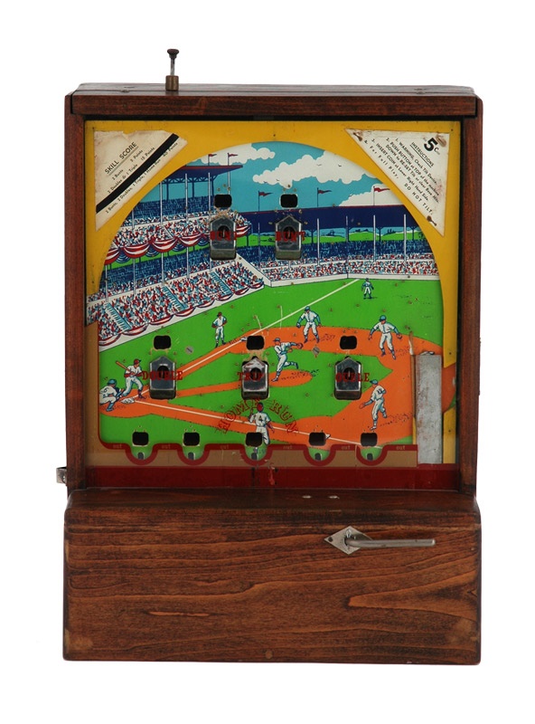 "Home Run" Baseball Coin-Op Machine