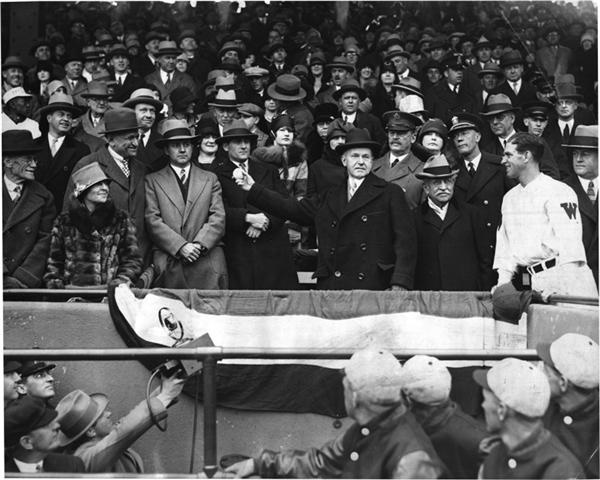- Calvin Coolidge Throws Out 1st Pitch