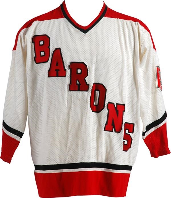 - 1976 Cleveland Barons Prototype Jersey