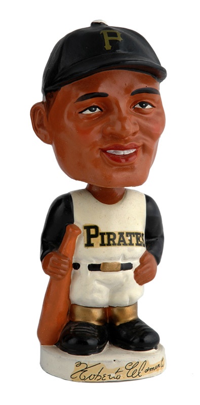Clemente and Pittsburgh Pirates - 1962 Roberto Clemente Bobbin' Head
