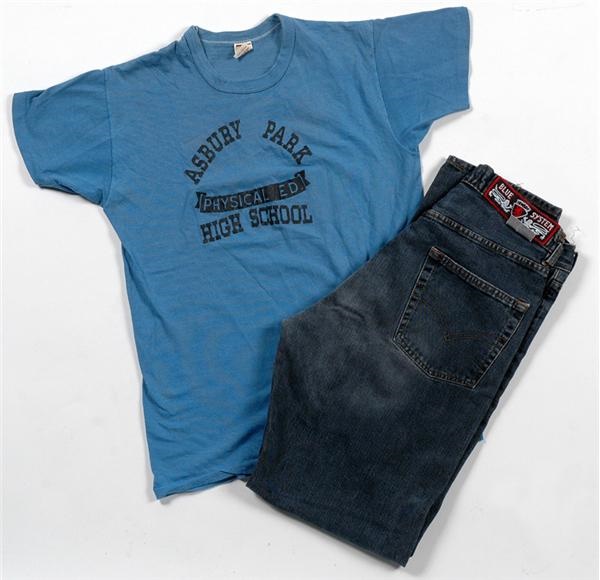 - Bruce Springsteen T-Shirt and Jeans