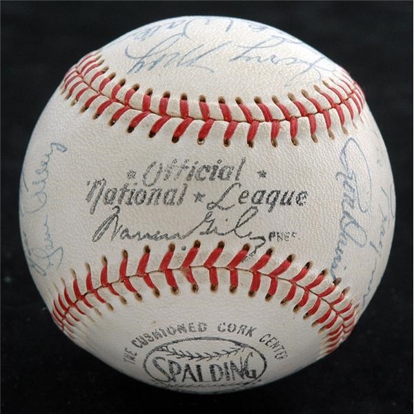 - 1969 Pittsburgh Pirates Team Signed Baseball