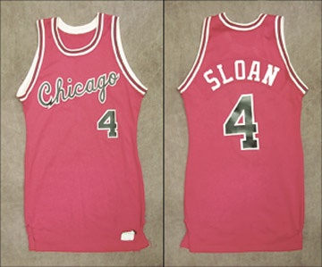 - Early 1980's Chicago Bulls Game Worn Jersey