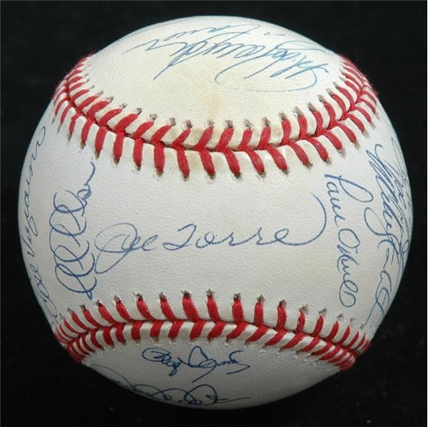 - 2000 NY Yankees World Series Team Signed Baseball