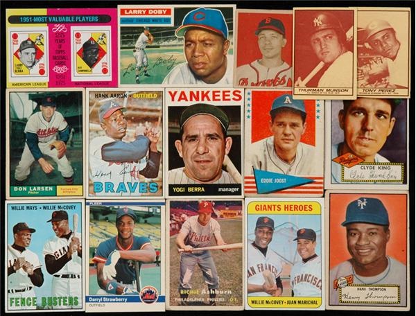 - Vintage Baseball Card Collection of 125+