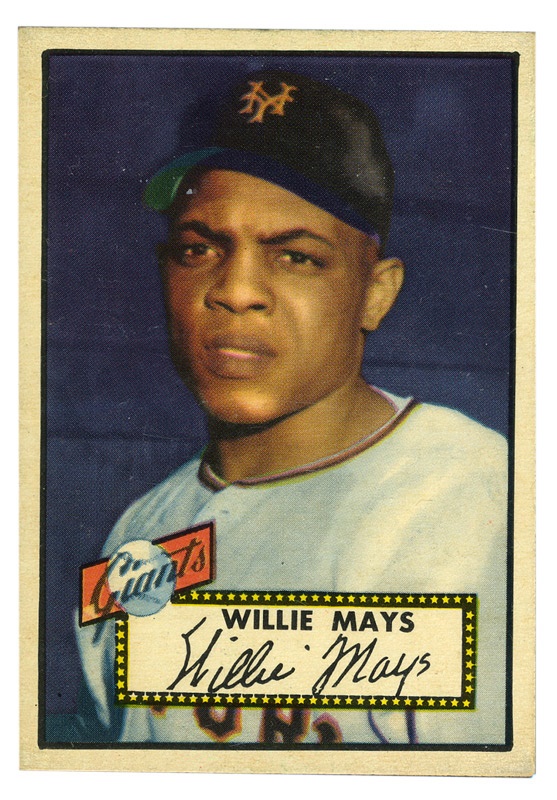 - 1952 Topps #261 Willie Mays Baseball Card