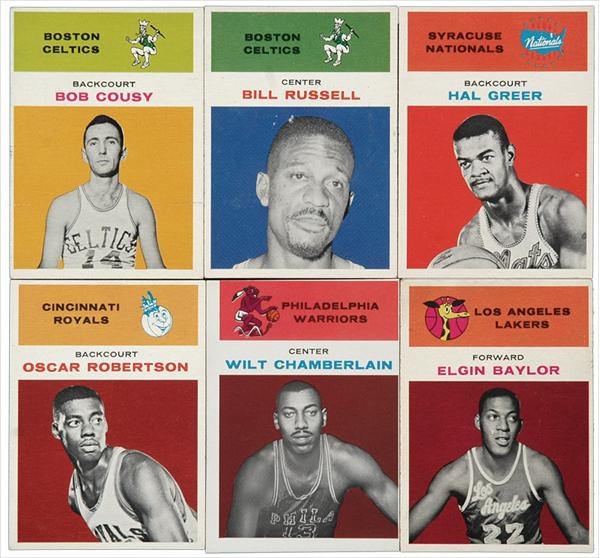 - 1961-62 Fleer Basketball Complete Set