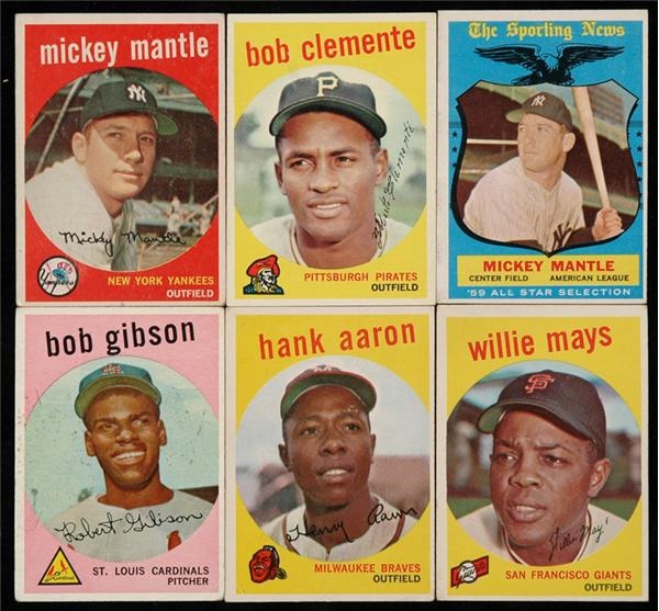 - 1959 Topps Baseball Complete Set