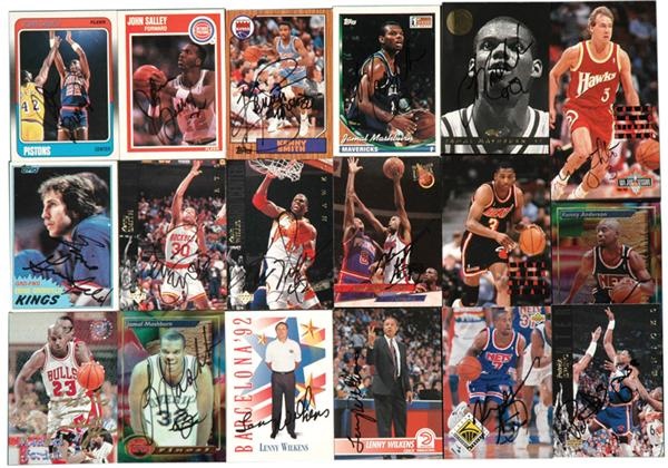 - Signed Basketball Card Collection (150+)