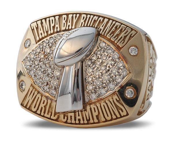- 2002-03 Tampa Bay Buccaneers Super Bowl Ring