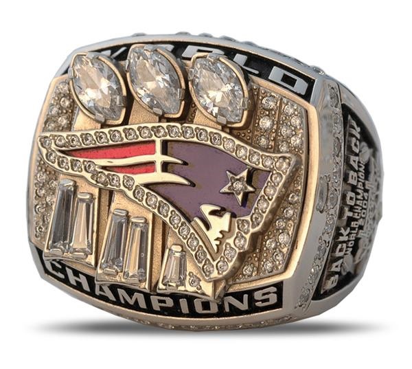 - 2004 New England Patriots Super Bowl Ring